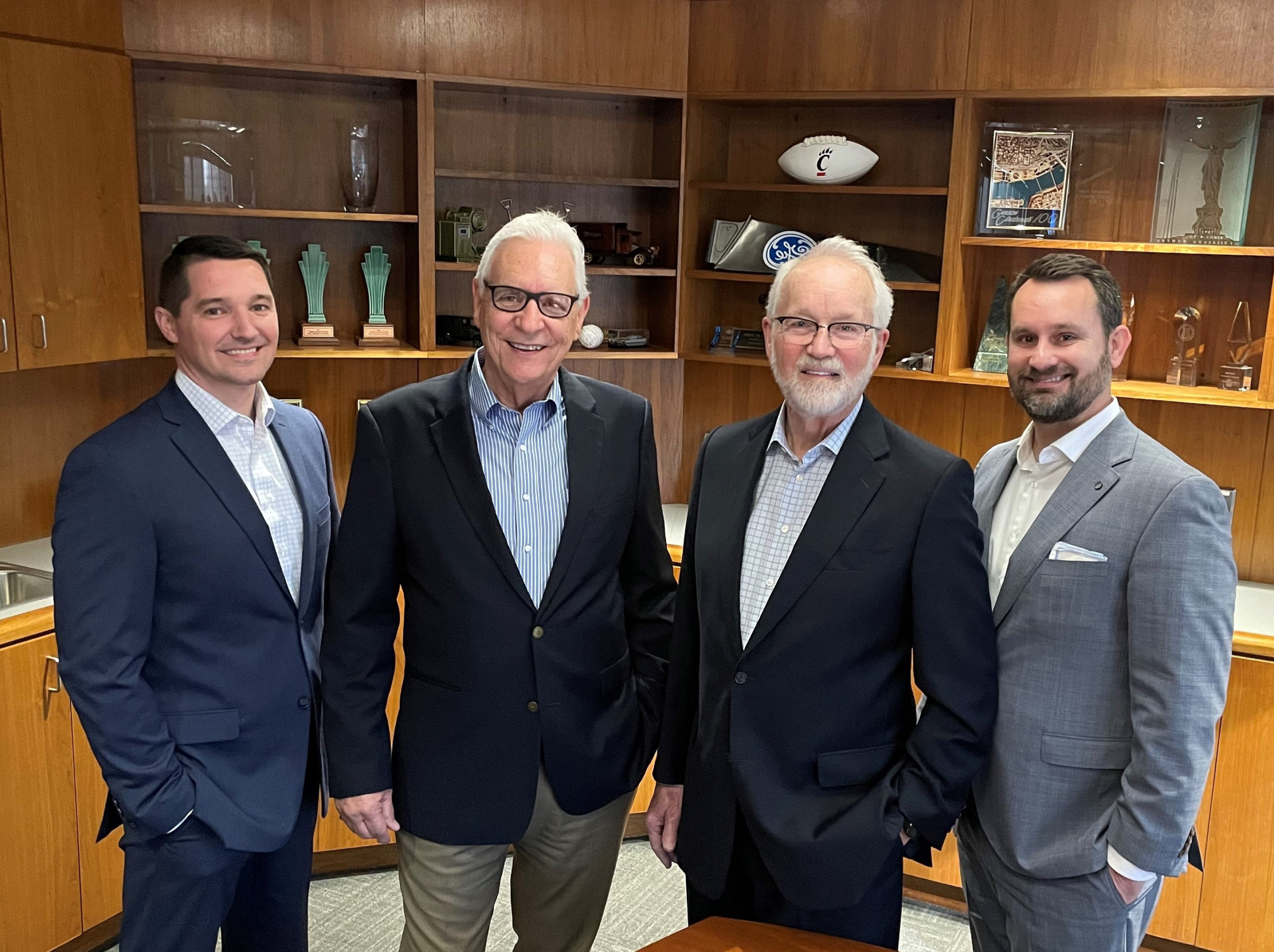 (L to R) Ryan Kennedy, John Curtin, Paul Hemmer, Jr., Adam Hemmer