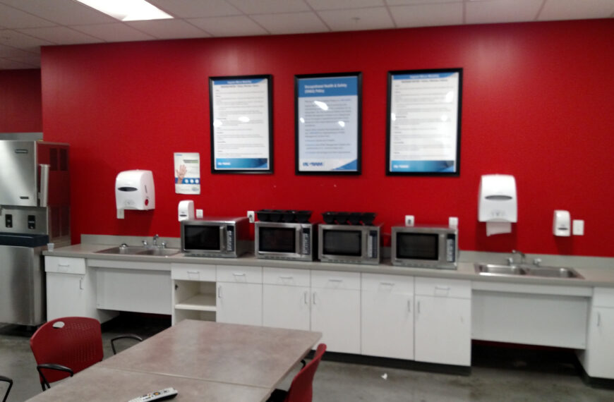 Millwork - break room